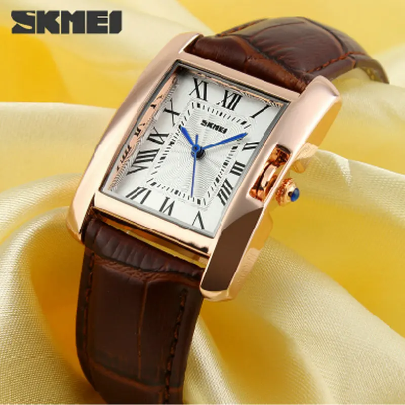 3 atm stainless steel watch gold plating alloy case wrist watch lady
