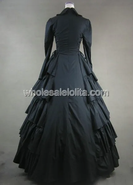 Новая распродажа Косплэй готический, викторианской эпохи платье