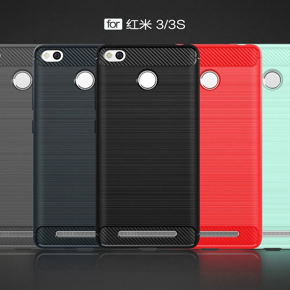 Для xiaomi redmi 3 s последние углеродного волокна бамбука телефон обложка case для 3pro
