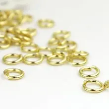 1000 шт 8 мм позолоченный металл открытое соединительное кольцо кольца для ключей ювелирные изделия аксессуары-фурнитура арматура