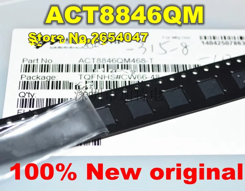 5PCS/LOT ACT8846QM460-T ACT8846QM 8846QM ACTIVE LAPTOP CHIP NEW ORIGINAL | Электроника