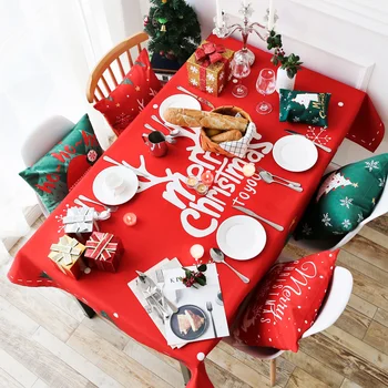 

Day Europe Fabric Art Tablecloth Waterproof Dustproof Rectangle Defence Burn Avoid Wash Ellipse Table Covering Cloth Tea Table