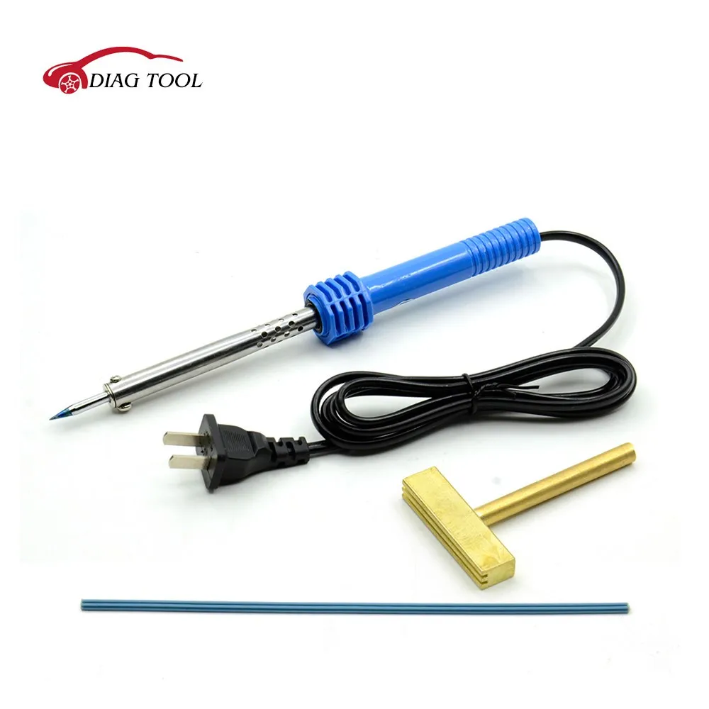 

Newest T-Head Soldering Iron Plus T-tip Rubber for BMW for Benz Saab Car Dashboard Cluster LCD Pixel Repair Tool Free Ship