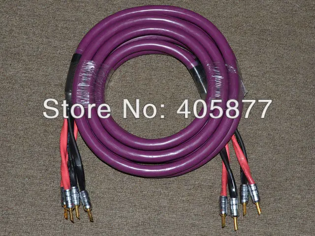 

High Performance viborg audio Copper HI End Speaker cable with CMC Connector 2.5m