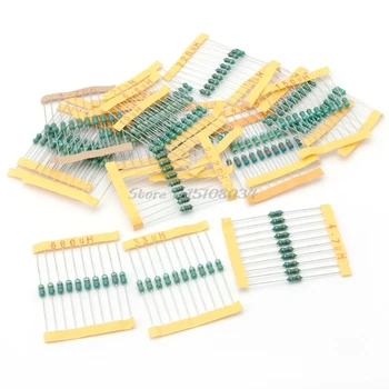 

200PCS 20 Value 0.5W Assorted Color Wheel Inductor Kit 10% Tolerance Set G08 Whosale&DropShip