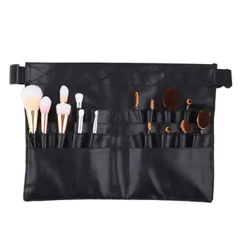 

Professional Makeup Brushes Pouch Makeup Bag Waist Brush Bag Portable 22 Pockets Strap Belt Waist Bag Cosmetic Brush Organizer