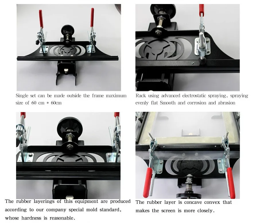 Быстрая ручной экран подрамник для печати для шелкографии футболка принтер оборудование машина пресс