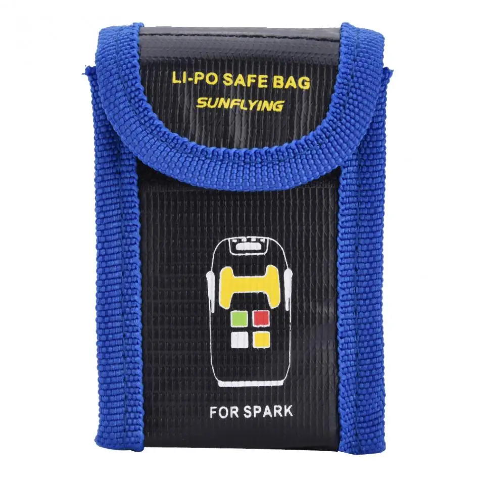 2 Sizes LiPo Battery Safety Protective Bag Fire Resistant Pouch for DJI