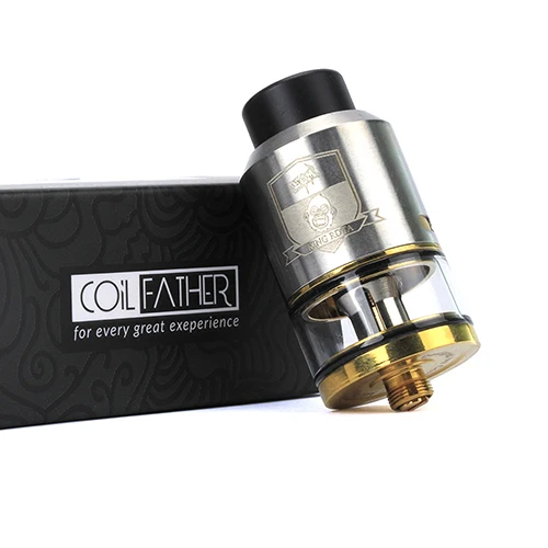 5 шт./лот катушка отец король RDTA стиль 810 RDA RTA 3,5 мл емкость 25 мм испаритель бак для электронной сигареты коробка мод Vape Атомайзер - Цвет: 5pcs Silver