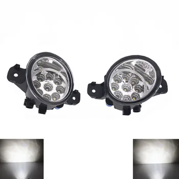 

2PCS Tempered Glass For Nissan Almera Versa Qashqai Urvan Rogue Sentra 2001-2015 Halogen LED Fog Lights