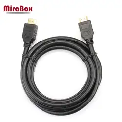 Mirabox HDMI Кабель 1.8 м Мужчина HDMI разъем Кабель-адаптер 1080 P для ПК HDTV PS3 проектор