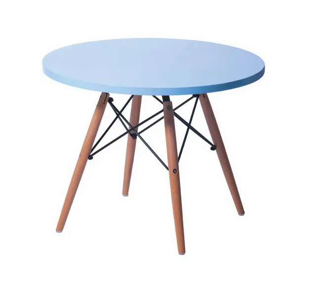 Kids Table Modern Classic Baby Dining Table MDF Baby play leisure Table