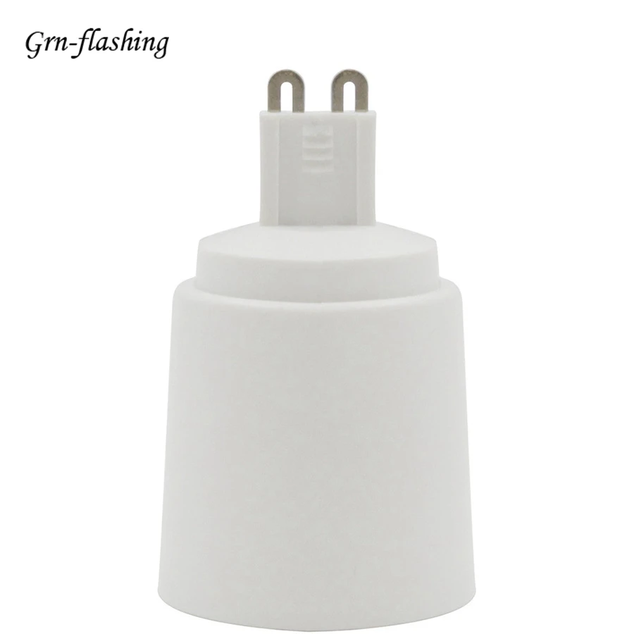 G9 to E27 Lamp Holder Lamp Base Converter Base Adapter LED Lights bulbs Base Lampholder Bulb Holder Socket Splitter Insulation afbeelding