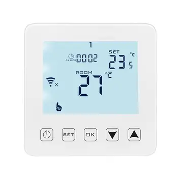 

LCD Screen Thermostat Electric Heating System Water Heating Thermoregulator AC100~240V Temperature Controller