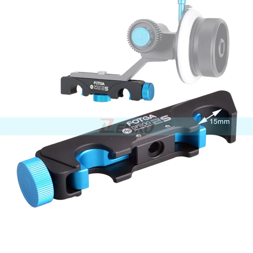 

FOTGA DP500IIS Follow Focus Quick-Release Slot Slide Block Clamp for Follow Focus 15mm Rail Rod Rig