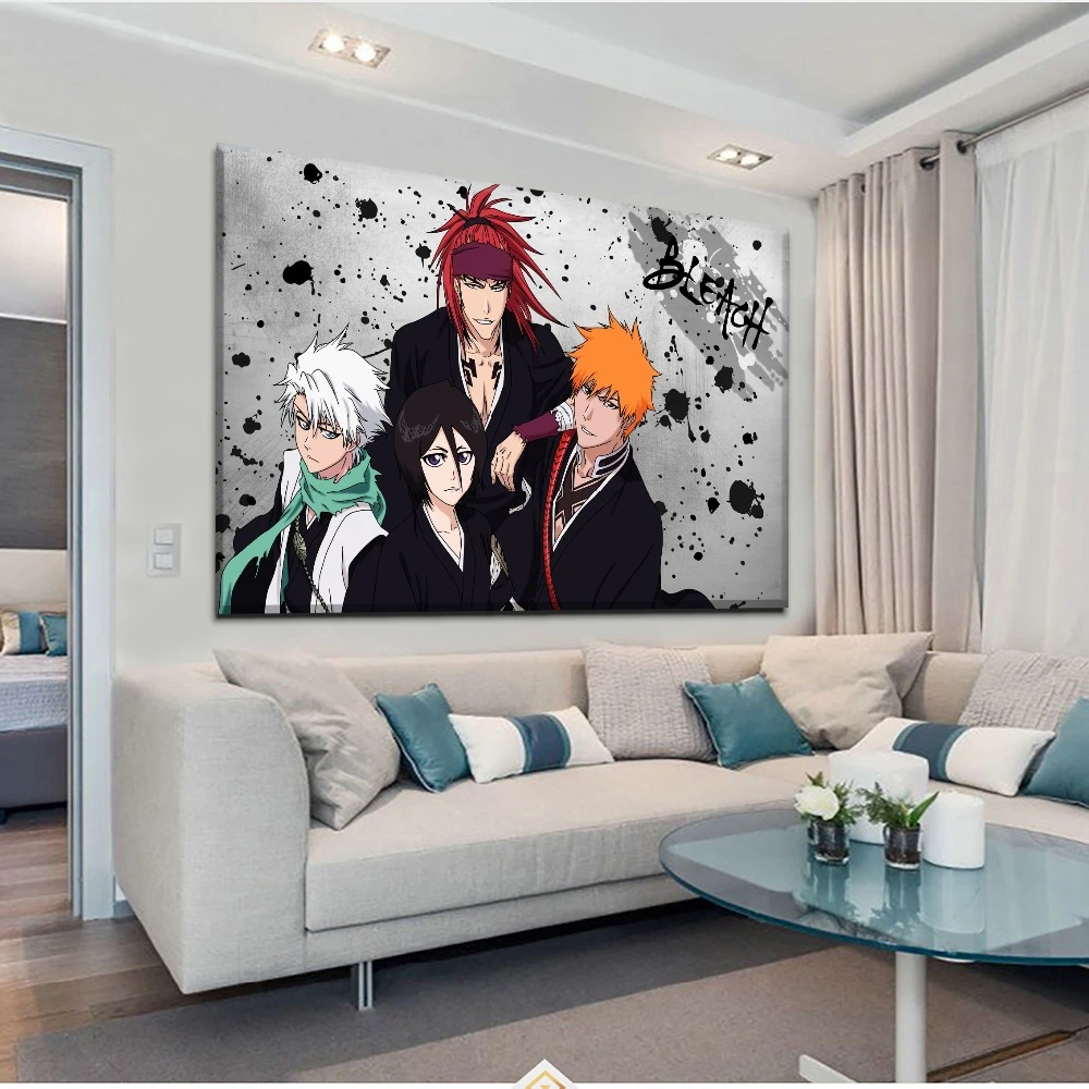 1 Panel Animasi Poster Besar Modern Karya Seni Unik Untuk Ruang Tamu Dinding Rumah Dekoratif Pemutih Karakter Pada Kanvas Hd Cetak Painting Calligraphy Aliexpress