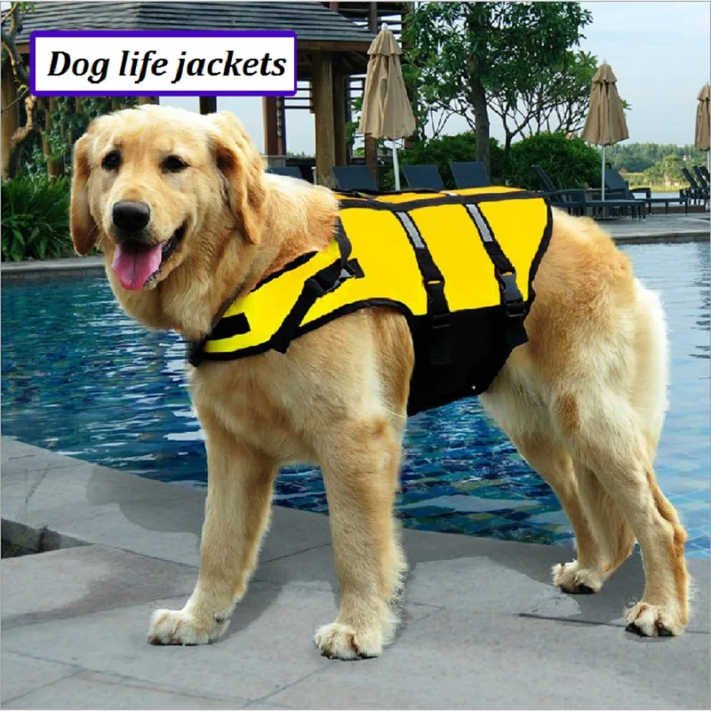 High Quality Big Size Dog Life Jacket Life Vest Outward Hound Saver Pet