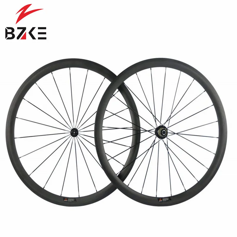 Best BZKE carbon road bike wheels 38mm carbon wheel racing bicycle wheelset R39 carbon wheels clincher tubular 700c wheels 25mm width 3