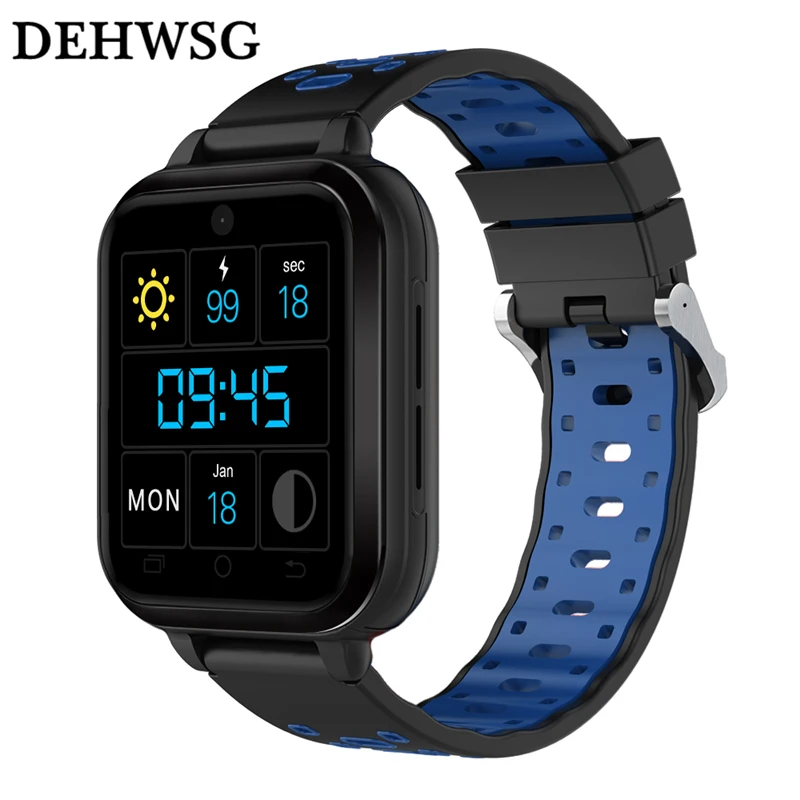 

DEHWSG 4G smart watch Q1 Pro Android 6.0 MTK6737 Quad Core 1GB/8GB SmartWatch IP67 Waterproof Heart Rate Sim Card wristwatch M9