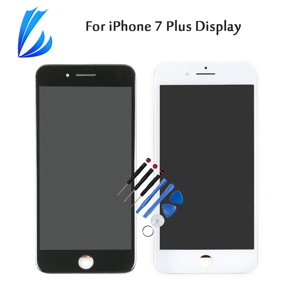 

LL TRADER Grade AA For iPhone 7 Plus Touch Screen LCD For iPhone 7 7P Display Digitizer Assembly Phone Replacement Black & White