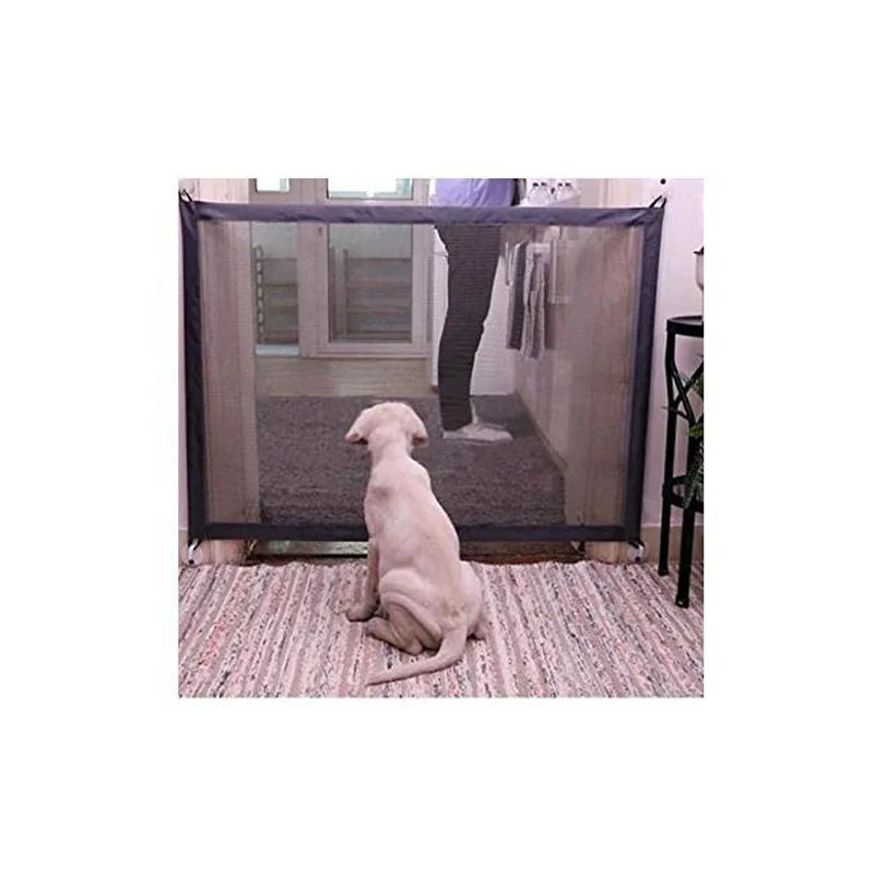 Pawstrip المحمولة للطي الكلب شبكة بوابة الحيوانات الأليفة العزلة سياج سلامة جرو الضميمة آمنة الحرس كلب حاجز انخفاض الشحن Pawstrip المحمولة للطي الكلب شبكة بوابة الحيوانات الأليفة العزلة سياج سلامة جرو الضميمة آمنة الحرس كلب حاجز انخفاض الشحن