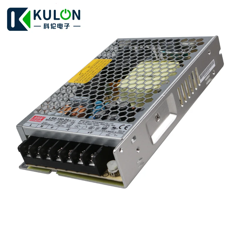 

Factory Meanwell LRS-150-24 AC to DC 24v power supply single output 150W 6.5A Switching Mode power supply Mean Well SMPS