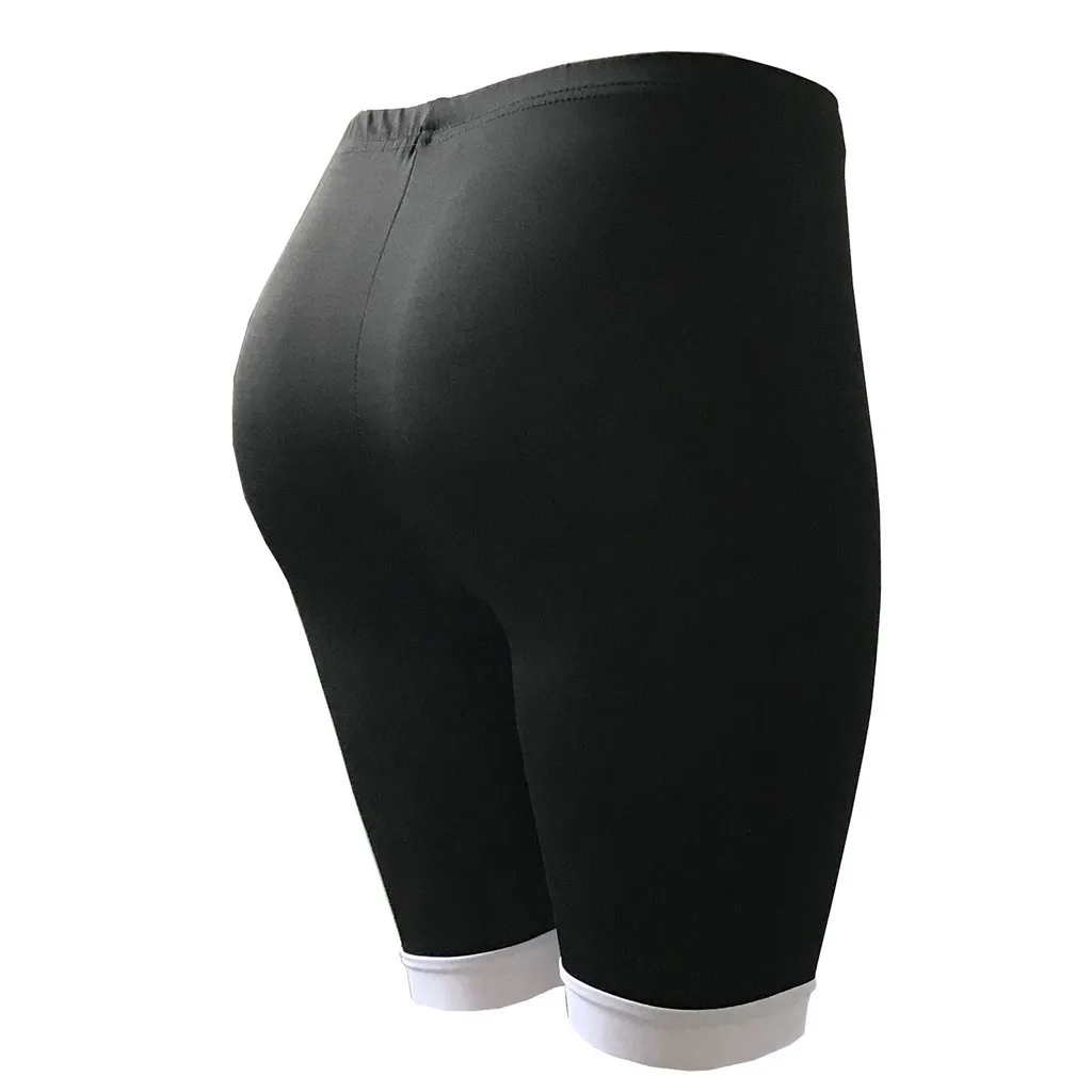 Женские эластичные спортивные шорты для йоги брюки быстросохнущие дышащие велосипедные Леггинсы для бега фитнеса уличные баскетбольные шорты