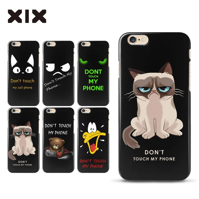 custodia iphone 6 don't touch my phone custodia iphone 6 don't touch my phone
