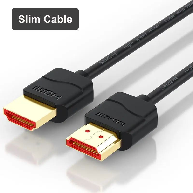 SAMZHE 4K HDMI 2,0 кабель HDMI к HDMI кабель HDMI Ethernet кабель для PS3 проектор HD lcd Apple tv компьютер ноутбук