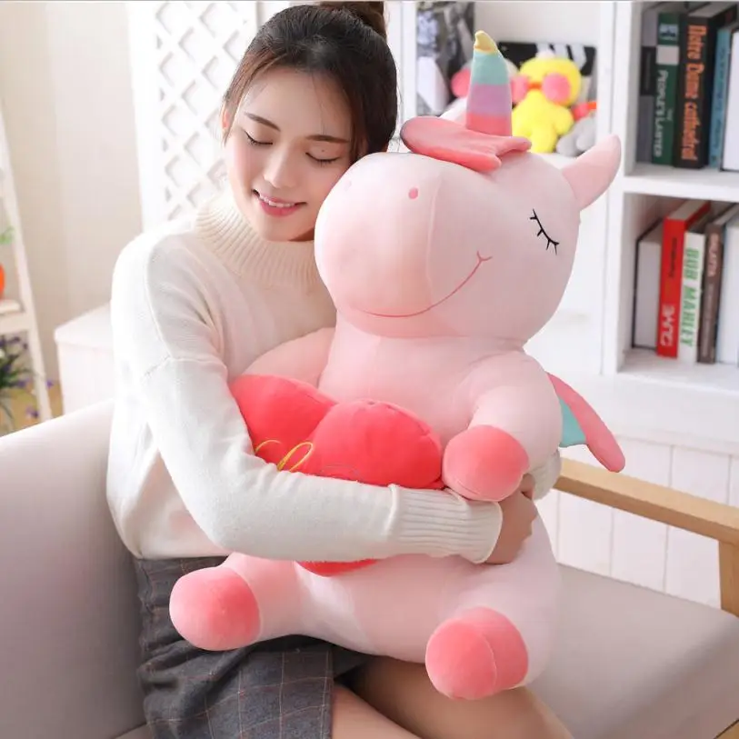 new 30-60cm Unicorn Stuffed Animals Plush toy Unicorn Animal Horse High Quality Cartoon Gift For Children new 30-60cm Unicorn Stuffed Animals Plush toy Unicorn Animal Horse High Quality Cartoon Gift For Children