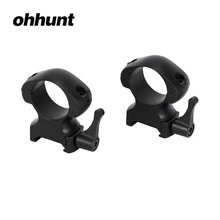 Ohhunt низкий средний профиль 25,4 мм 1 дюймов диаметр стали быстросъемные Picatinny Weaver охотничьи прицелы кольца тактические крепления