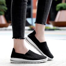 Лидер продаж спортивная обувь для женщин Solf Flyknit дышащие женские кроссовки Фирменная Новинка Весна спортивная обувь для женщин