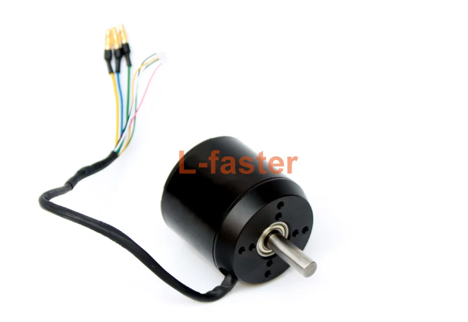 Top 6374 Brushless Motor With Hall Sensor 3000W Electric Off Road Skateboard Engine M10 Motor Shaft 36V High Speed Electric Motor 1