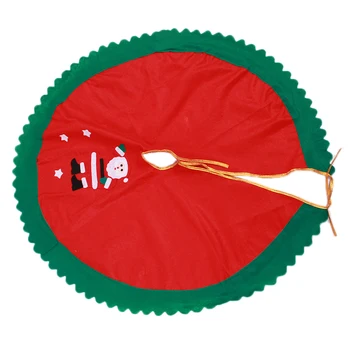 

New Red Santa Claus Tree Skirt Christmas Tree Skirt Christmas Tree Decoration Christmas supplies
