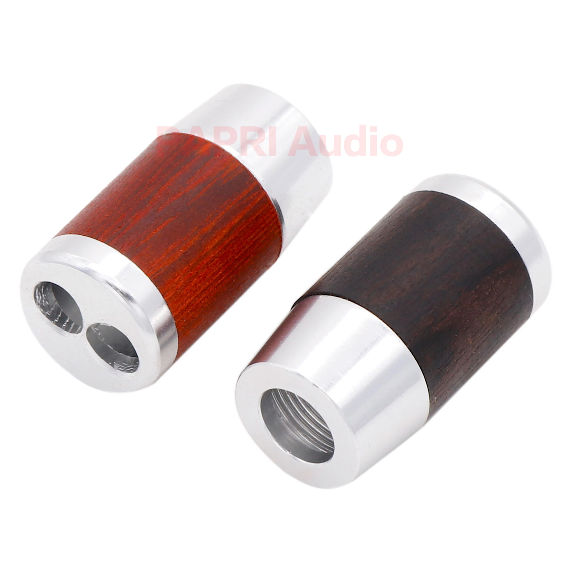 PAPRI Newest 1PCS Adapter Slider For DIY Upgrade Headphone Cable Splitter One HiFi Sandalwood Cable Pants