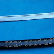 S0290 Китайская каллиграфия Искусство Военный Меч habuchi лезвие блестящего черного цвета в 40"