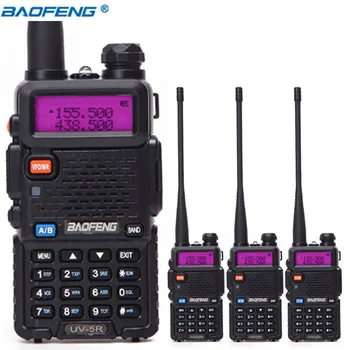 

4pcs BaoFeng UV-5R Walkie Talkie VHF/UHF 136-174Mhz&400-520Mhz Dual Band CB radio Baofeng uv 5r Portable Walkie talkie uv5r