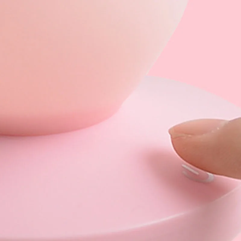 

1 Pcs LED Night Light Soft Silicone Love Heart Night Lamps with USB Charging Valentine Day Gift TN88