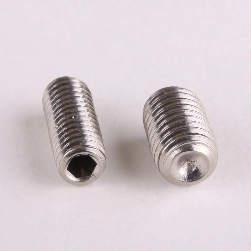 30PCS 0534 304 Stainless Steel Socket Set Screws/Screws/Kimi M6x6 SCRW-141217