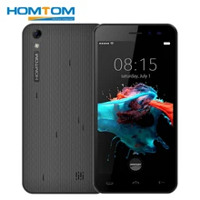 Homtom HT16 Smartphone 5.0 Inch 1GB RAM 8GB ROM Android 6.0 Quad Core 1280×720 MT6580 3000mAh 8.0MP Dual Sim Unlock Mobile Phone