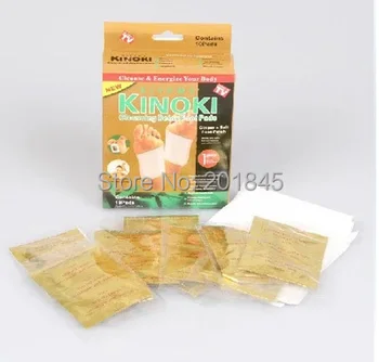 

10pcs/box KINOKI DETOX FOOT PAD PATCH DETOXIFY PADS ADHESIVE SHEET