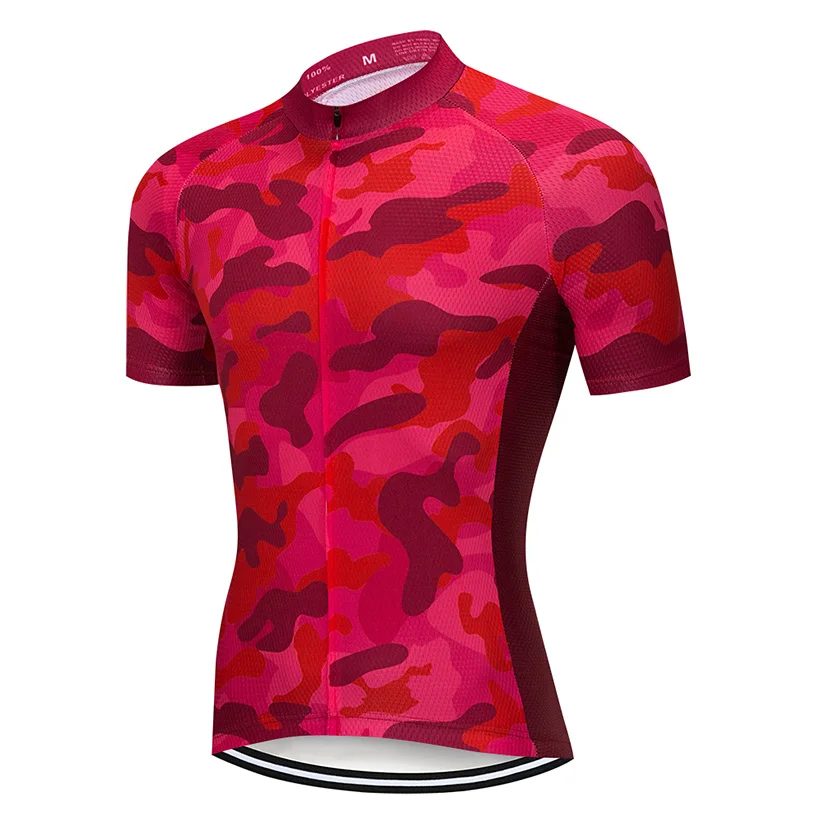 

2019 Camouflage Cycling Jersey Mtb Shirt Mens Bicycle Clothing Quick Dry Bike Clothes Wear Short Maillot Roupa Ropa De Ciclismo