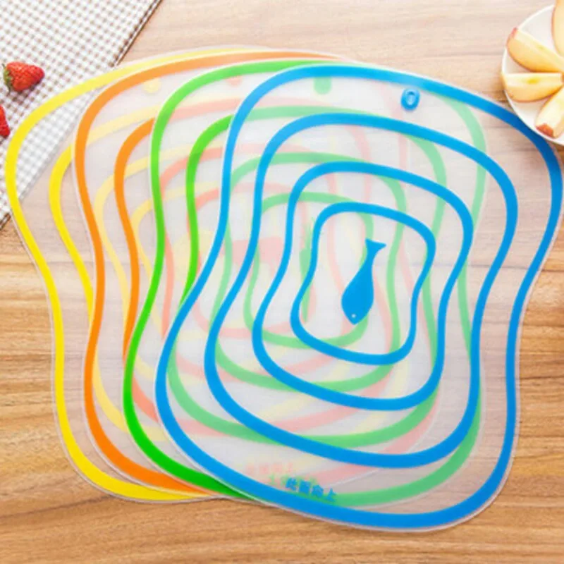 Küche Schneidebrett Kunststoff Flexible Leicht Zu Reinigen Küche Schneidebrett Kunststoff Flexible Leicht Zu Reinigen Rutschfeste Anti Bakterien Für Camping Hause In