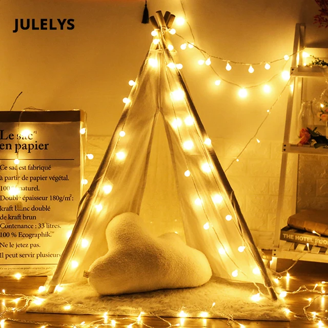 Julelys 30m 300 Bulbs Garland Window Ball Led String Lights Outdoor Julelys 30m 300 Bulbs Garland Window Ball Led String Lights Outdoor Christmas Decoration For Wedding