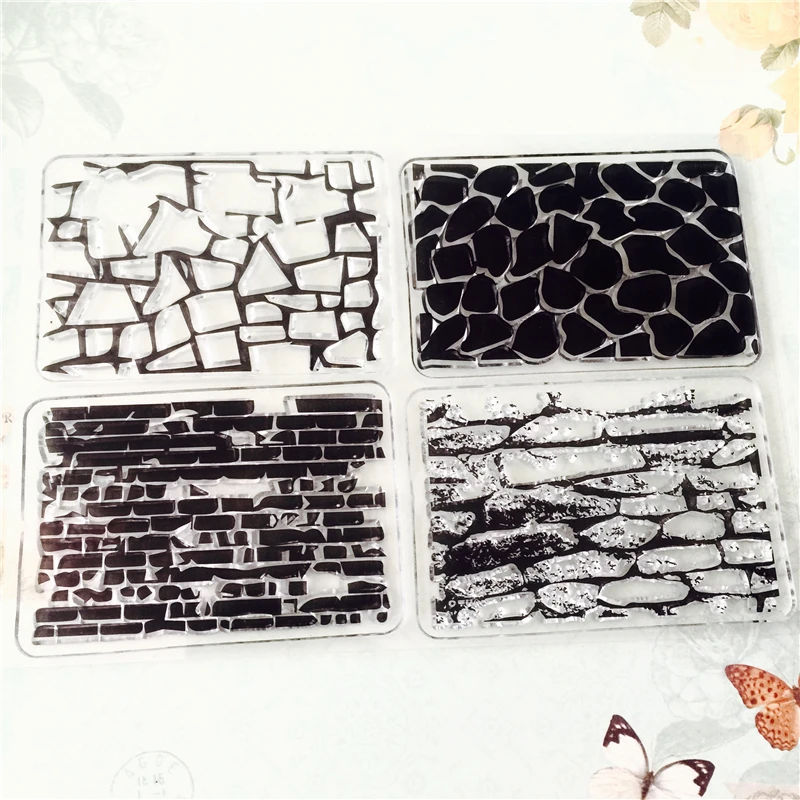 

Wall Space Pattern Seal Stamps Silica Gel Mold For DIY Fashion Scrapbooking Photo Album Decorative Card Making Arts Craft Stencl