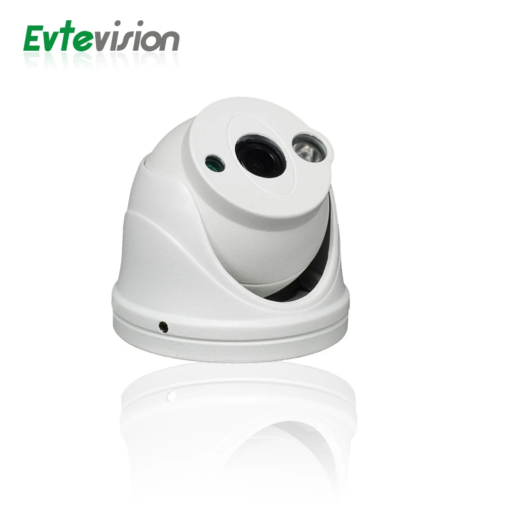 Evtevision 720P 4 in 1 AHD Camera Mini Metal Dome Led Array CCTV Security Camera 10M