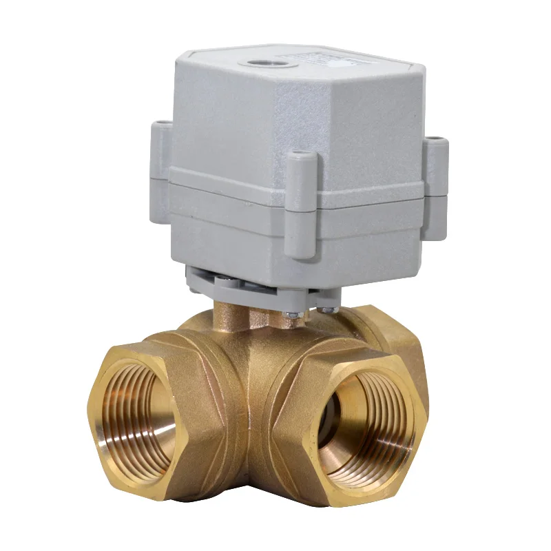 NPT 2/'/',CR2-02 Stainless Steel Motorized Ball Valve AC 110-230V Electric Valve