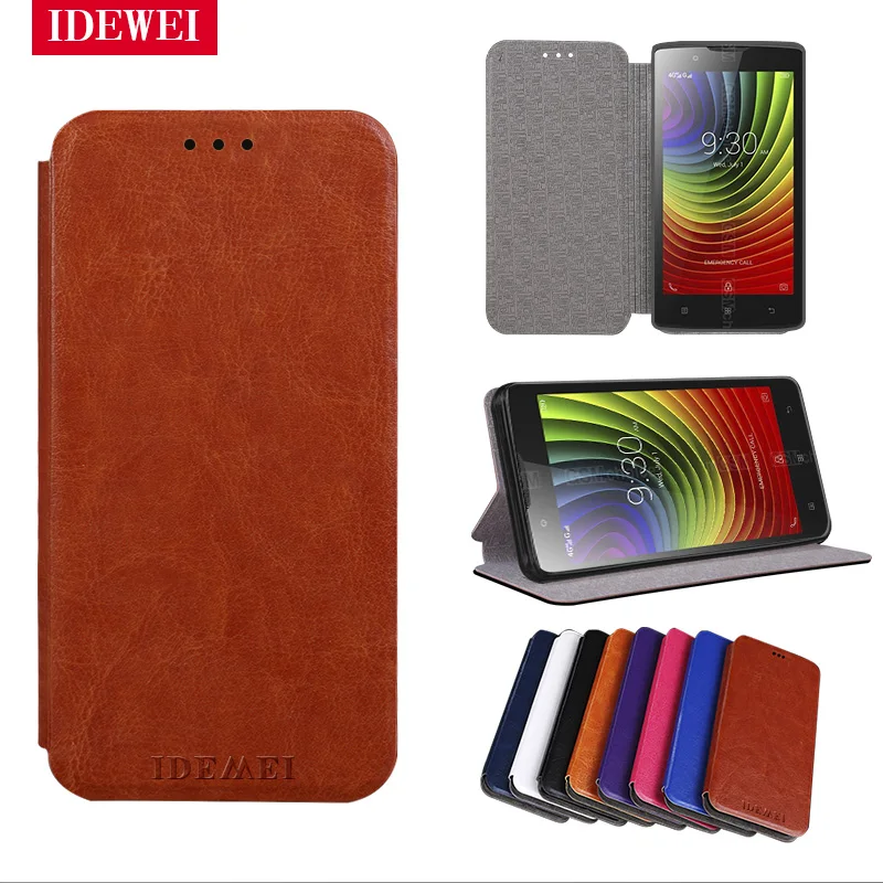 

Flip Capa For Coque Lenovo A2010 case Luxury Leather & Silicone Wallet stand Cover Fundas For Lenovo A2010-a /A 2010 cover pouch