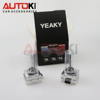 

Autoki Yeaky Series 35W 12V Super Brightness HID Xenon Bulb D3S HID Lamp for Bi-xenon Projector Lens 4500K 5500K 6500K