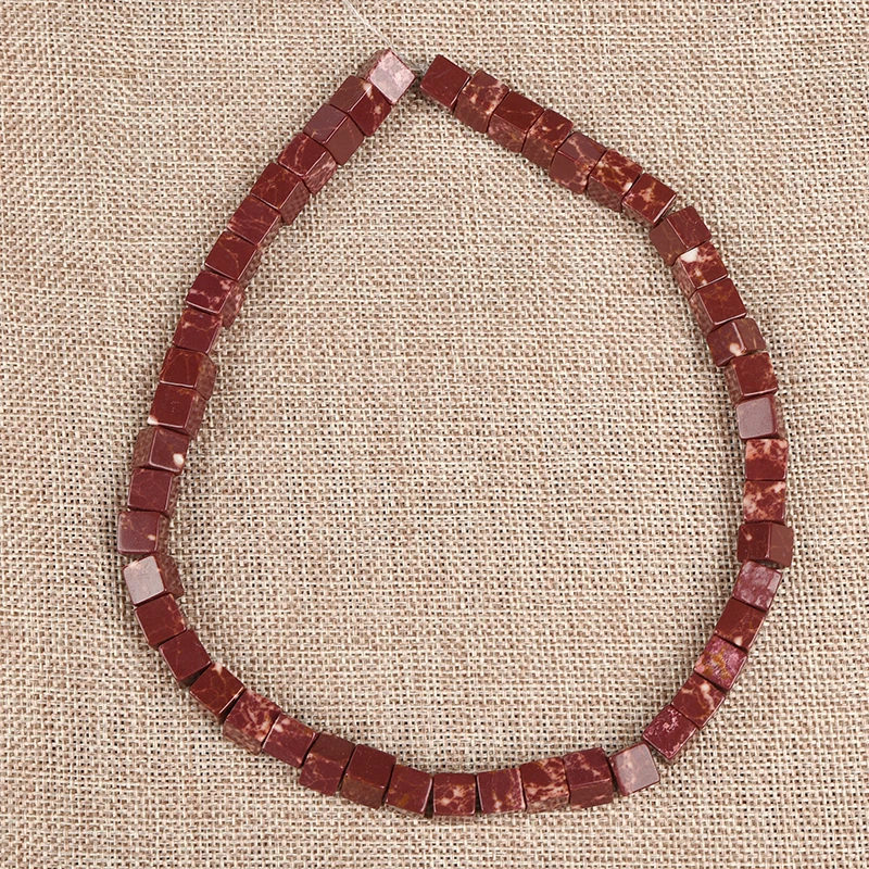 

Even thickness and Same Size 8*8*8 MM Semiprecious Add Deep Hype surrounding Synthesis emperor stone Loose beads